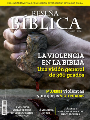 cover image of La violencia en la Biblia